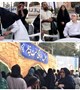 حضور دکتر علی رادفر رئیس دانشگاه علوم پزشکی در روز عید غدیر در موکب دانشگاه