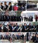مراسم غباروبی و گلباران مزار شهدای گمنام شهرستان بم برگزار شد