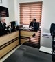 دیدار رئیس دانشگاه علوم پزشکی و با دادستان شهرستان بم ، در راستای حل مشکل اسناد زمین‌های دانشگاه علوم پزشکی