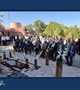 تشییع شهید گمنام در دانشگاه علوم پزشکی بم