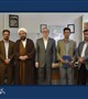تجلیل رئیس دانشگاه علوم پزشکی بم از فرزند شهید والامقام ابراهیم‌پور