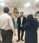 بازدید نوروزی معاون توسعه دانشگاه علوم پزشکی بم از بیمارستان  پاستور
