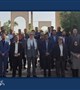 غبارروبی و گلباران مزار مطهر شهدا در بم به مناسبت هفته دفاع مقدس با حضور رییس دانشگاه علوم پزشکی