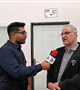 گفتگو با دکتر رئیسی در افتتاحیه خوابگاه ریحانه